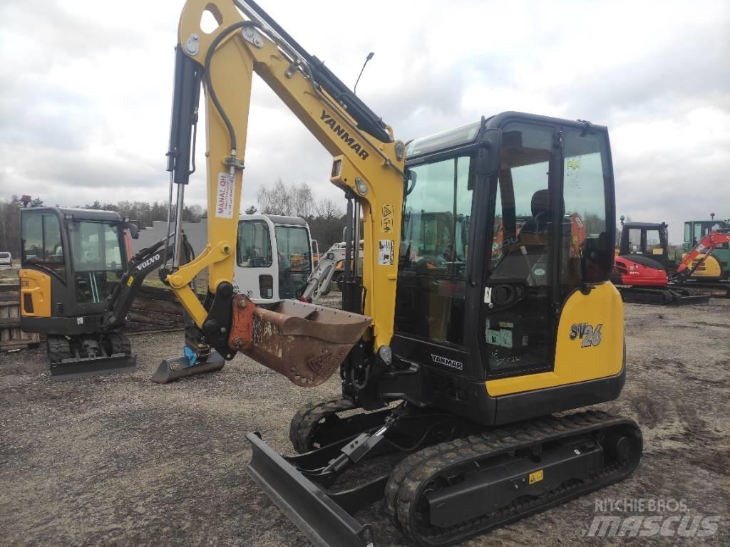 Yanmar SV 26 2017r Mini bageri <7t
