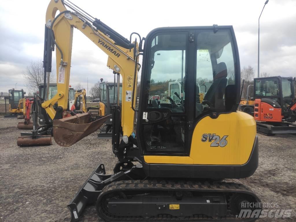 Yanmar SV 26 2017r Mini bageri <7t