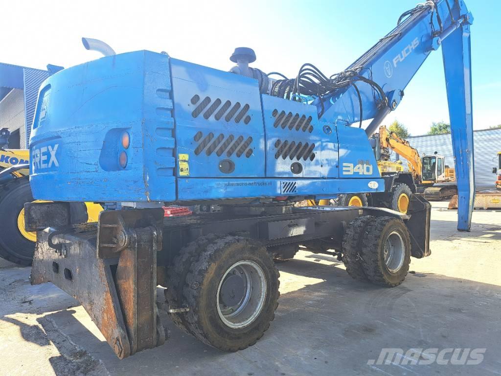 Fuchs MHL 340 D Bageri za manipuliranje materijalom / otpadom