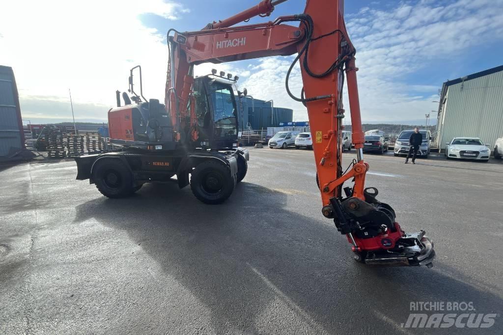 Hitachi ZX 140 W-5B Bageri na kotačima