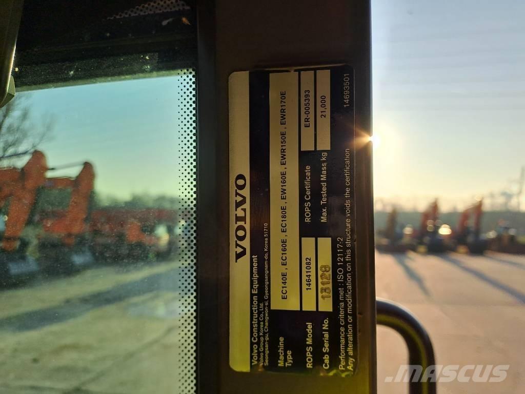 Volvo EW160E Bageri na kotačima