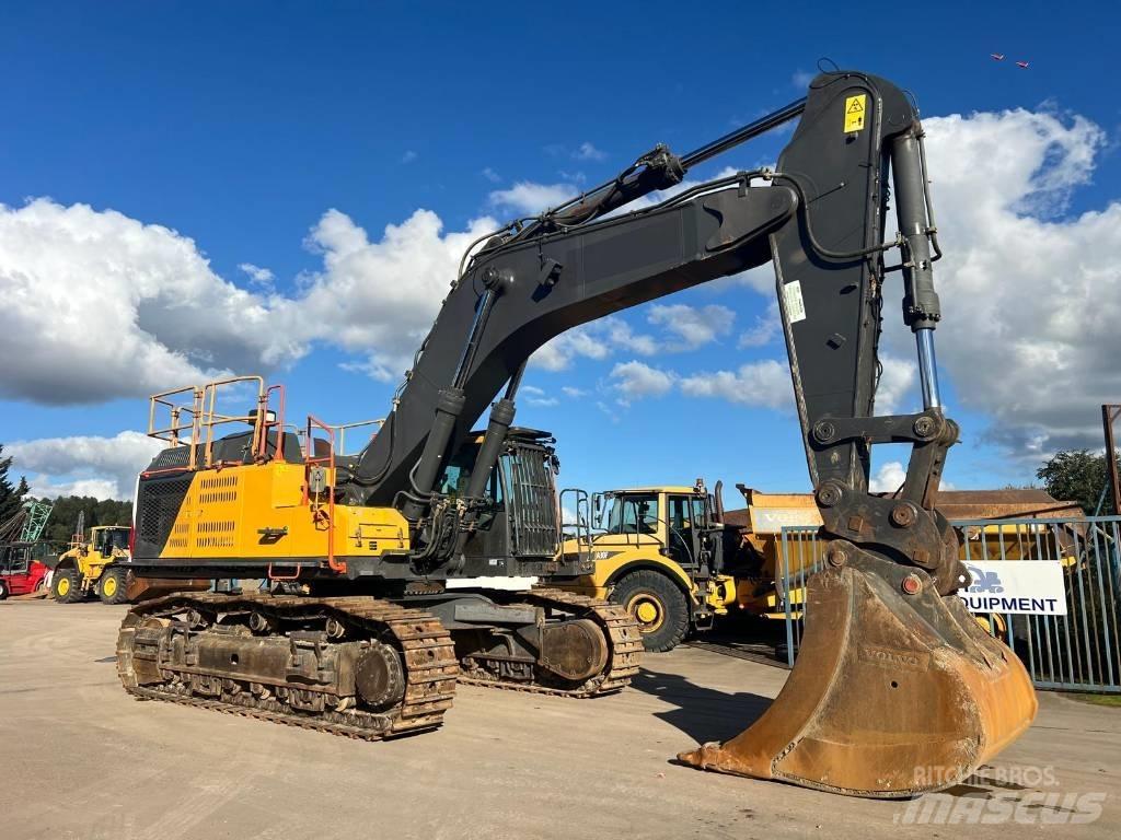 Volvo EC 750 E Bageri gusjeničari