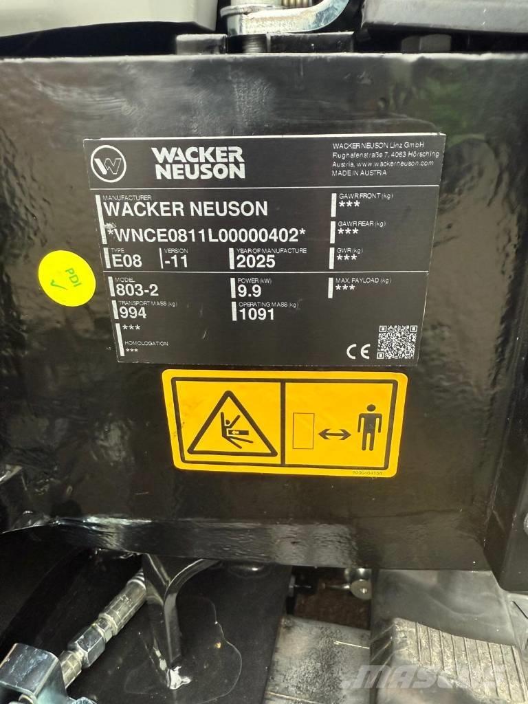 Wacker Neuson 803 Mini bageri <7t