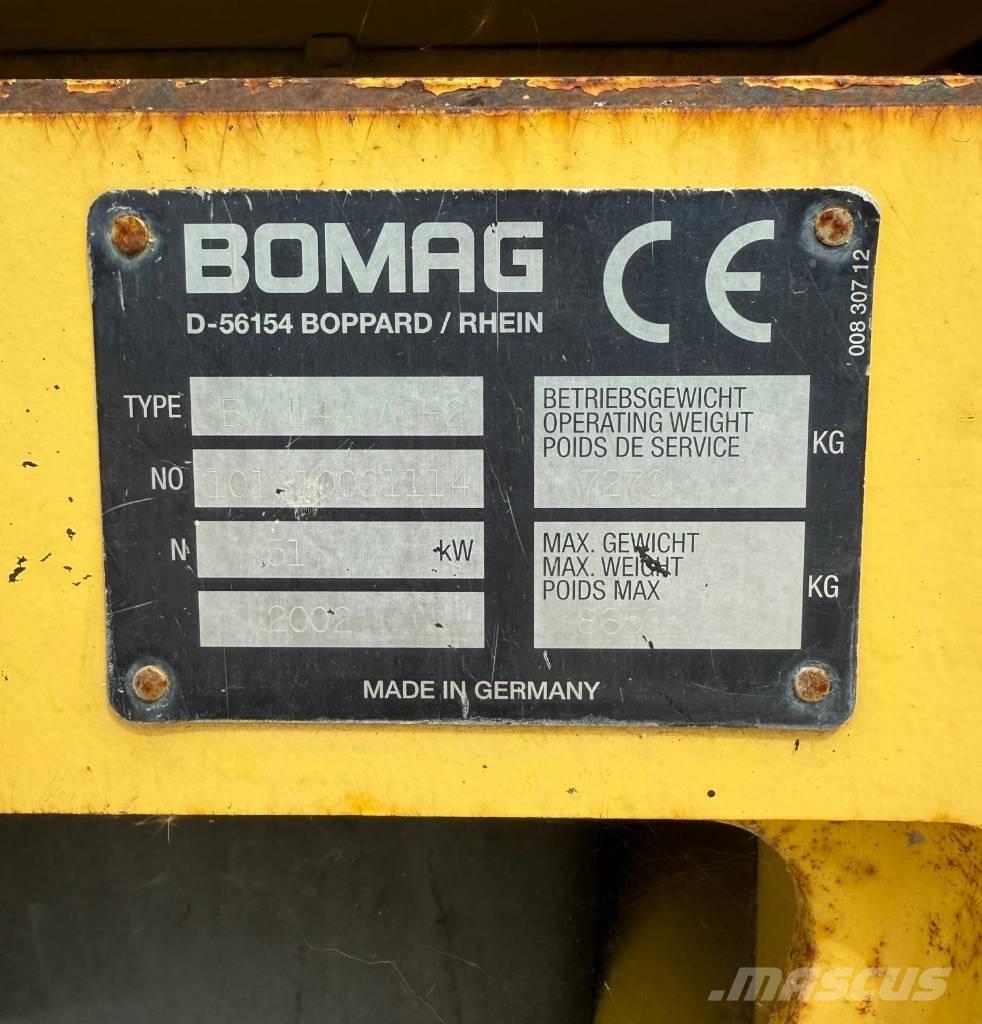 Bomag BW 144 AD-2 Valjci sa dvojnim bubnjem