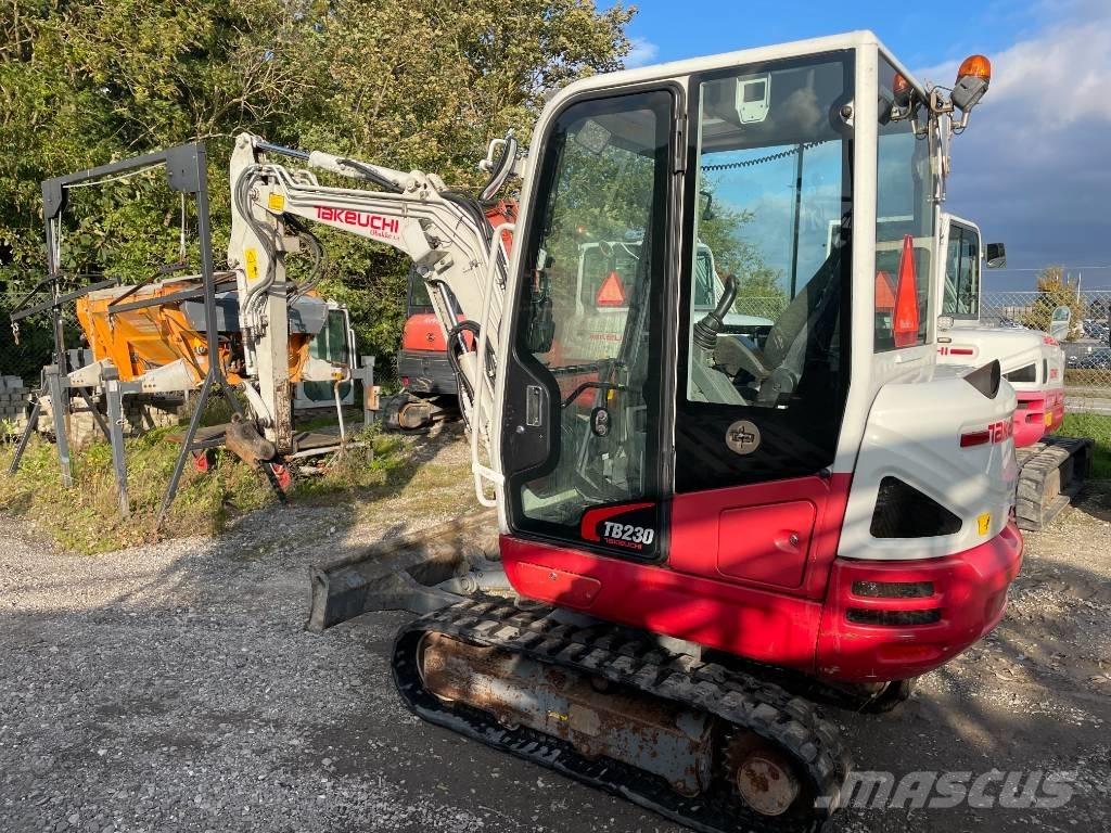 Takeuchi TB 230 Mini bageri <7t