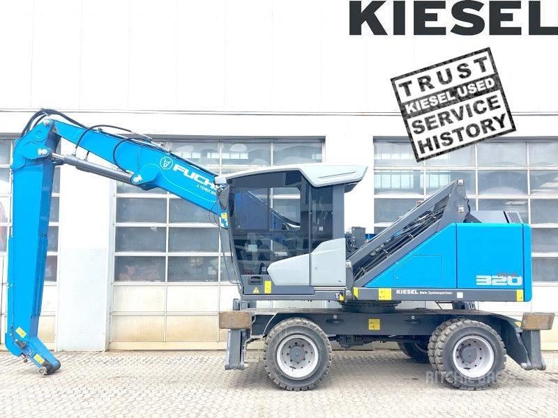 Fuchs MHL 320 F Bageri za manipuliranje materijalom / otpadom