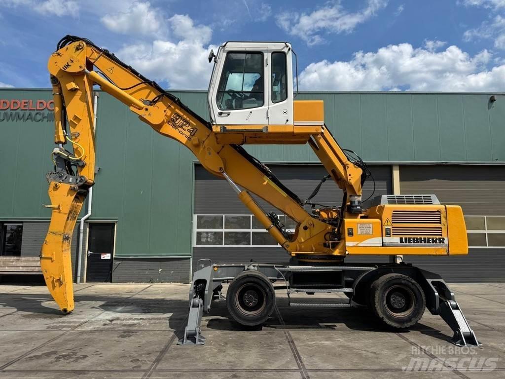 Liebherr A 924 B Bageri za manipuliranje materijalom / otpadom