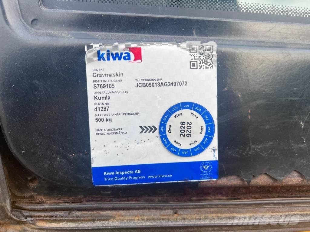 JCB 8018 Mini bageri <7t