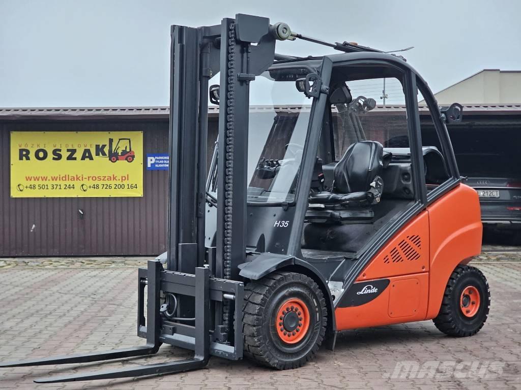 Linde H35T-02 Plinski viličari