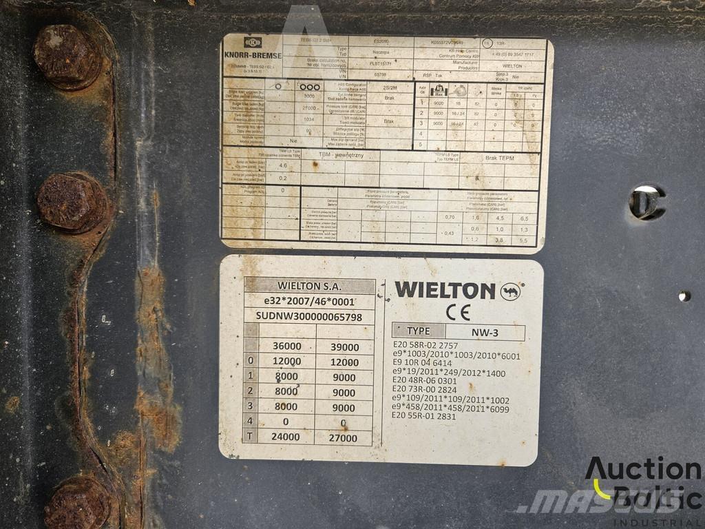 Wielton NW-3 Poluprikolice sa ceradom