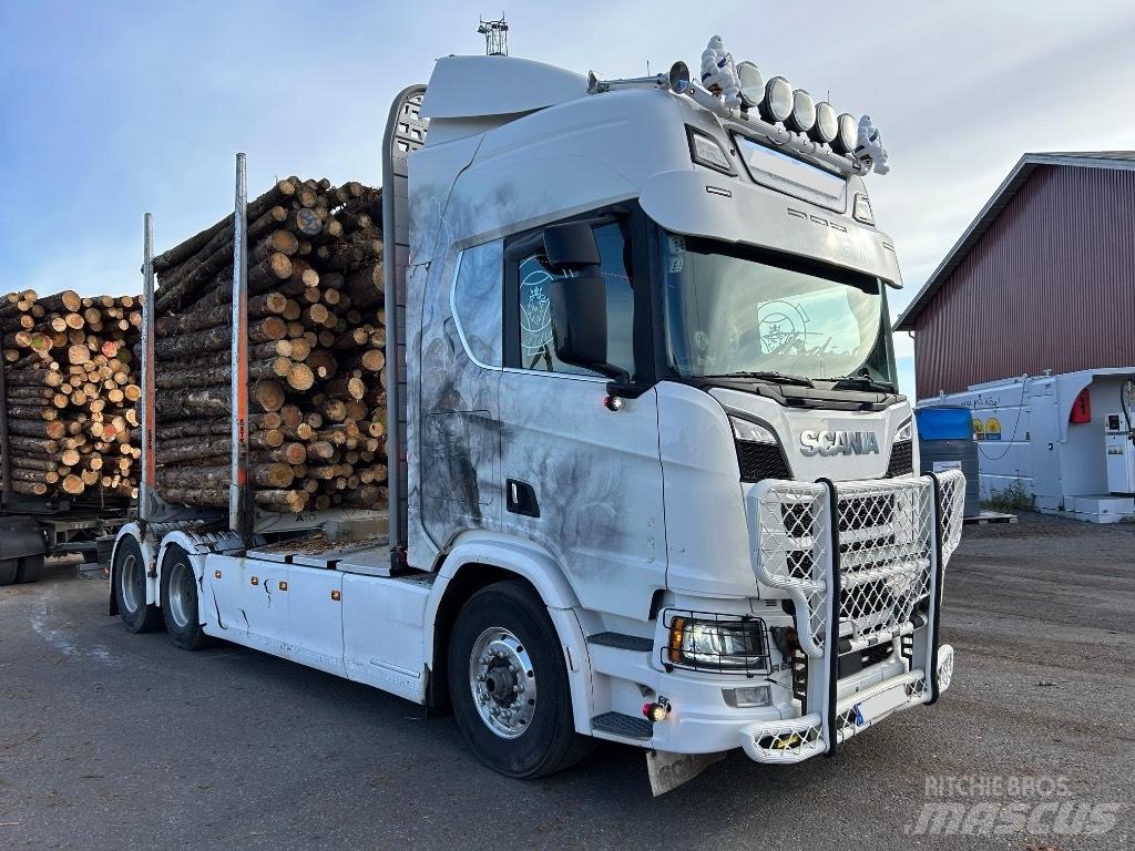 Scania R 650 Kamioni za drva