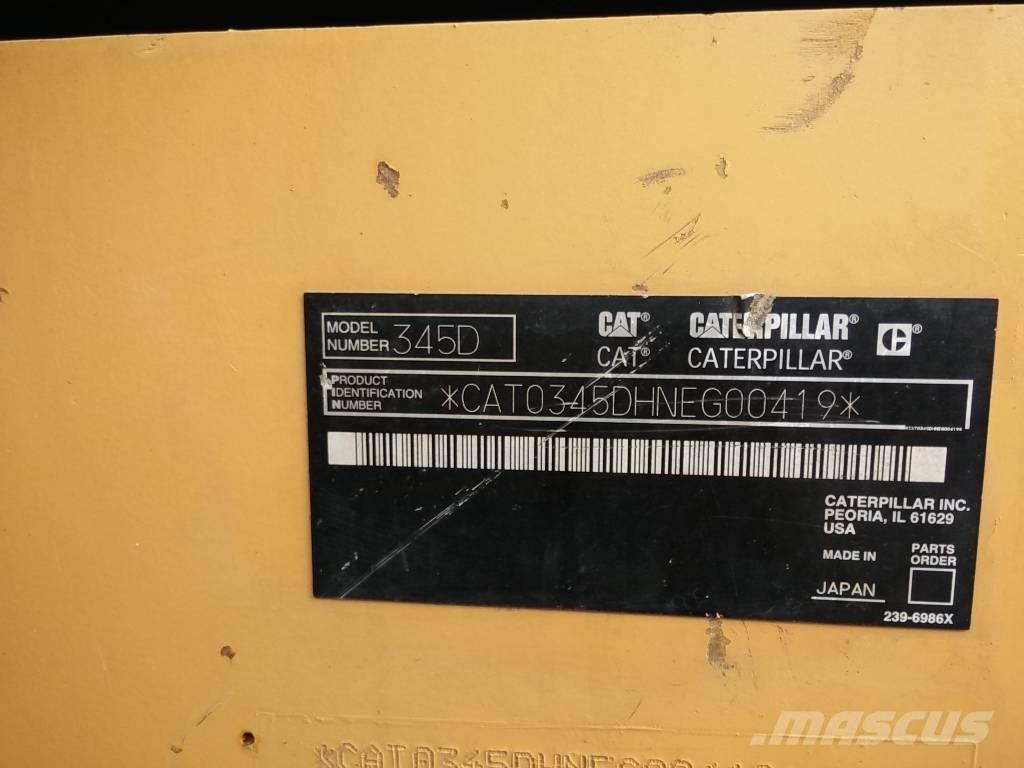 CAT 345 D L Bageri gusjeničari