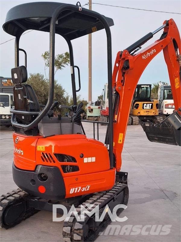 Kubota U17-3a Mini bageri <7t