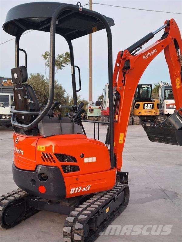 Kubota U17-3a Mini bageri <7t