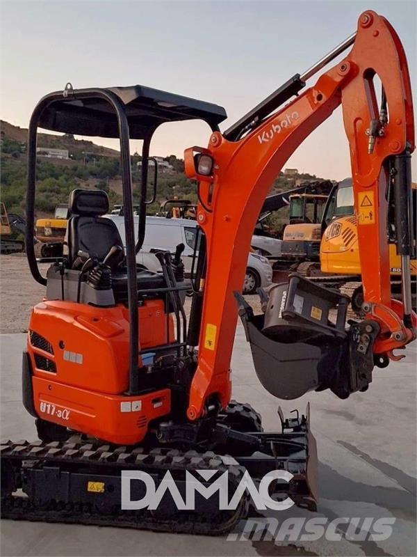 Kubota U17-3a Mini bageri <7t