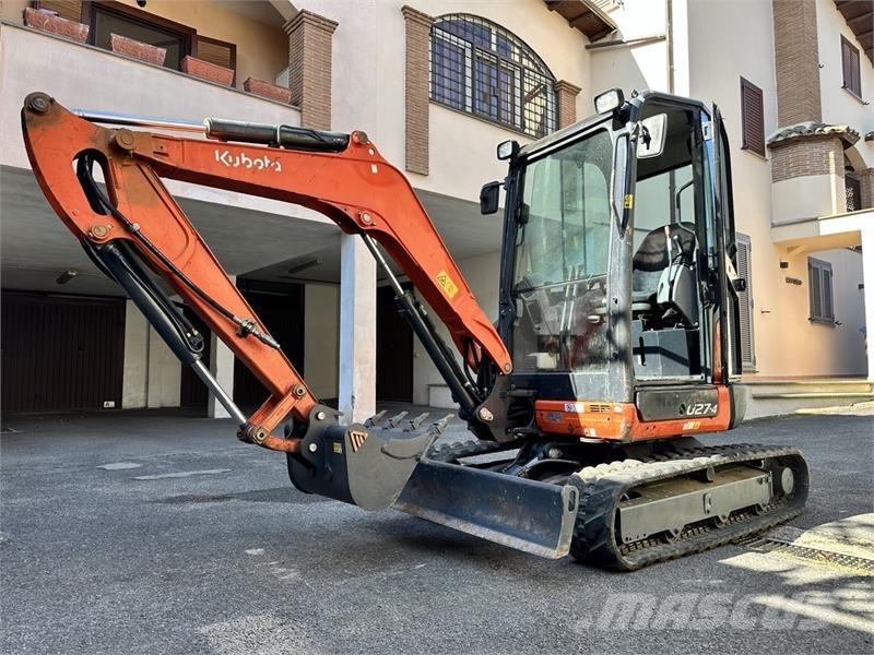 Kubota U27-4 Mini bageri <7t