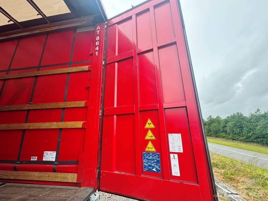 Krone 3 aksl. Poluprikolice sa ceradom