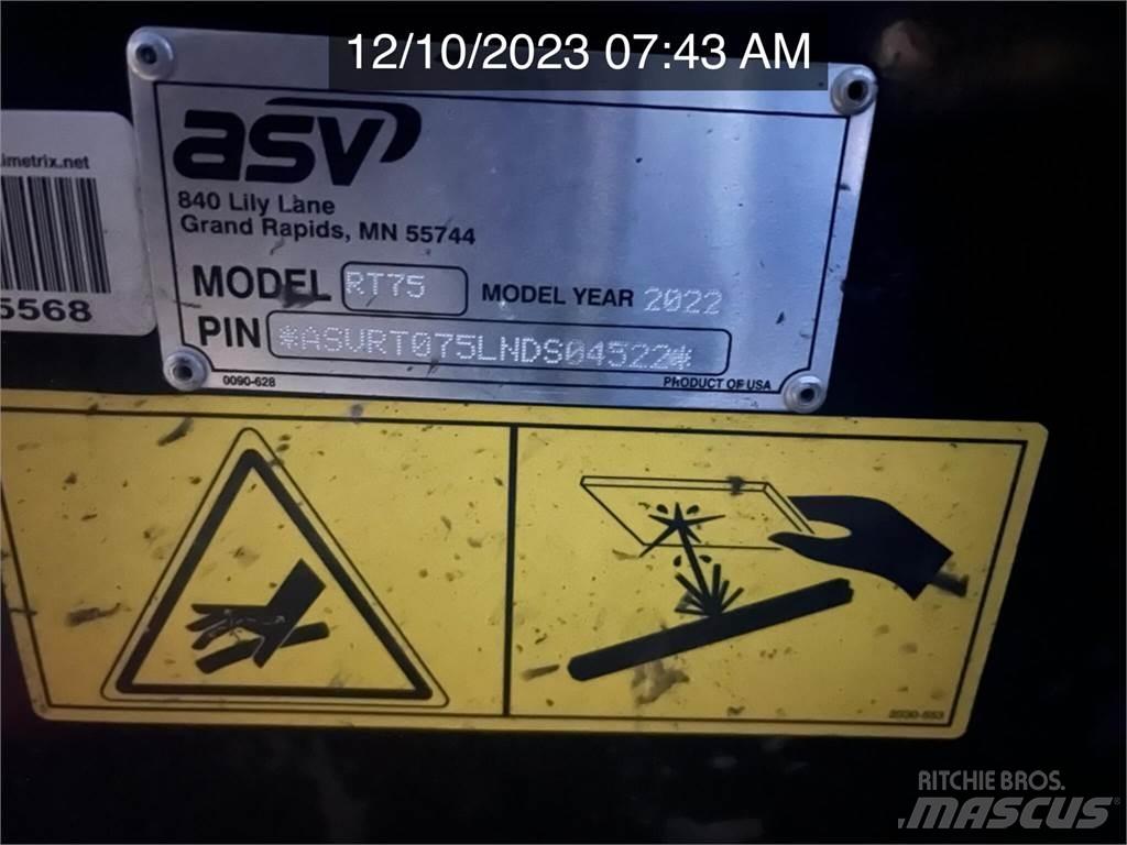 ASV POSI-TRACK RT75 Skid steer mini utovarivači