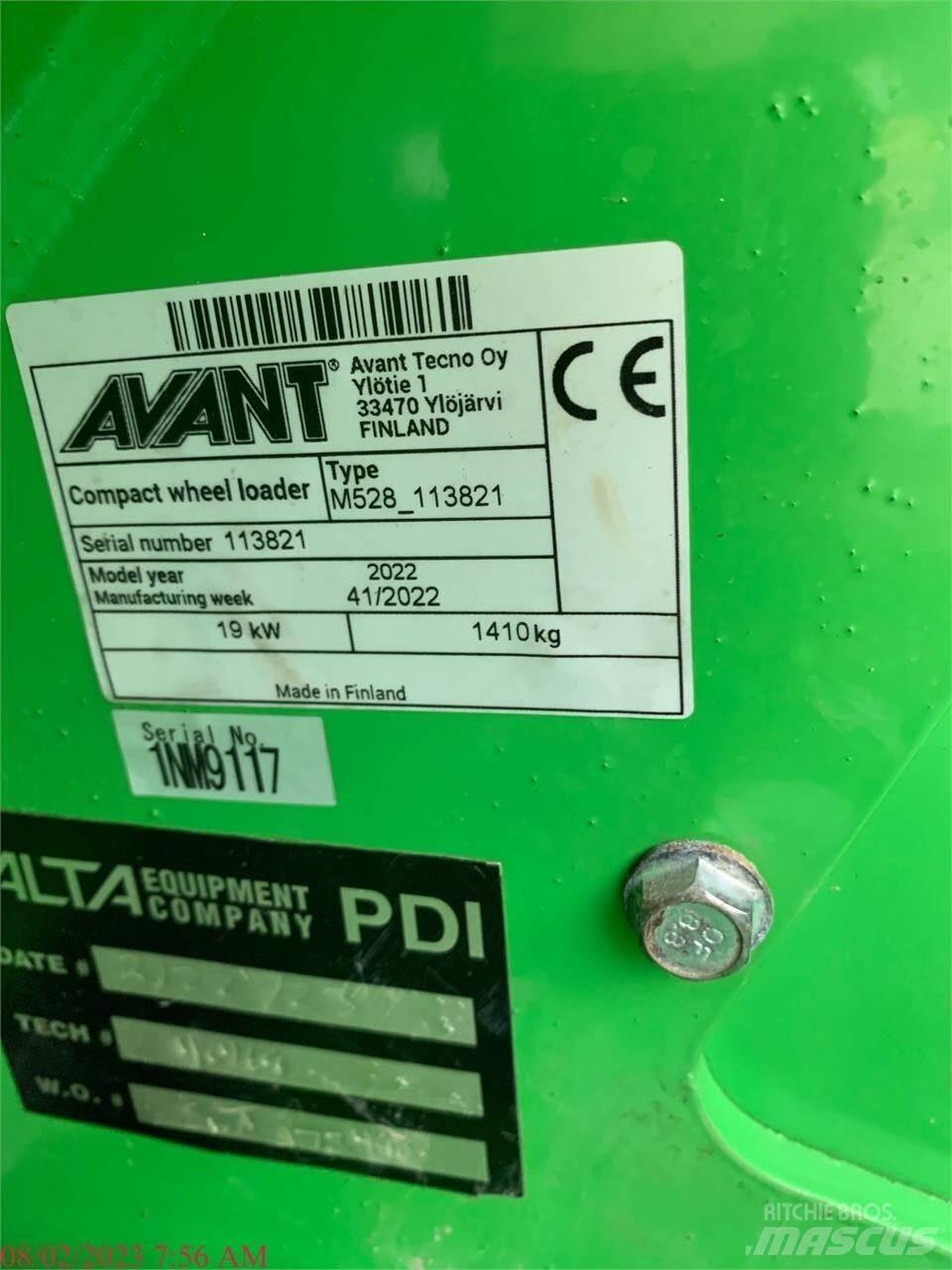 Avant 528 Utovarivači na kotačima