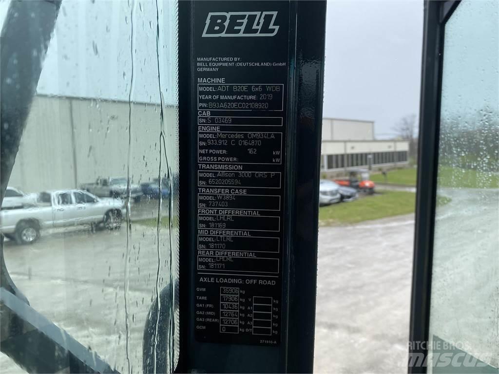 Bell B20E Zglobni demperi