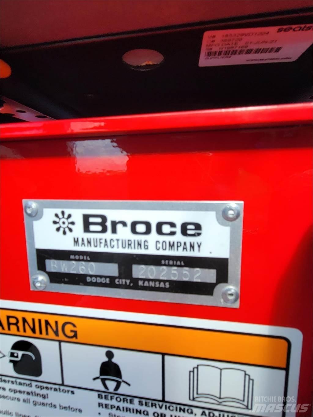 Broce BW260 Strojevi za metenje
