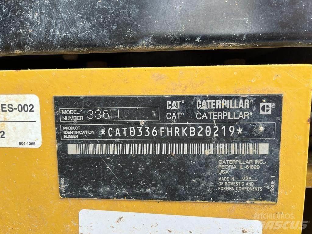 CAT 336FL Bageri gusjeničari