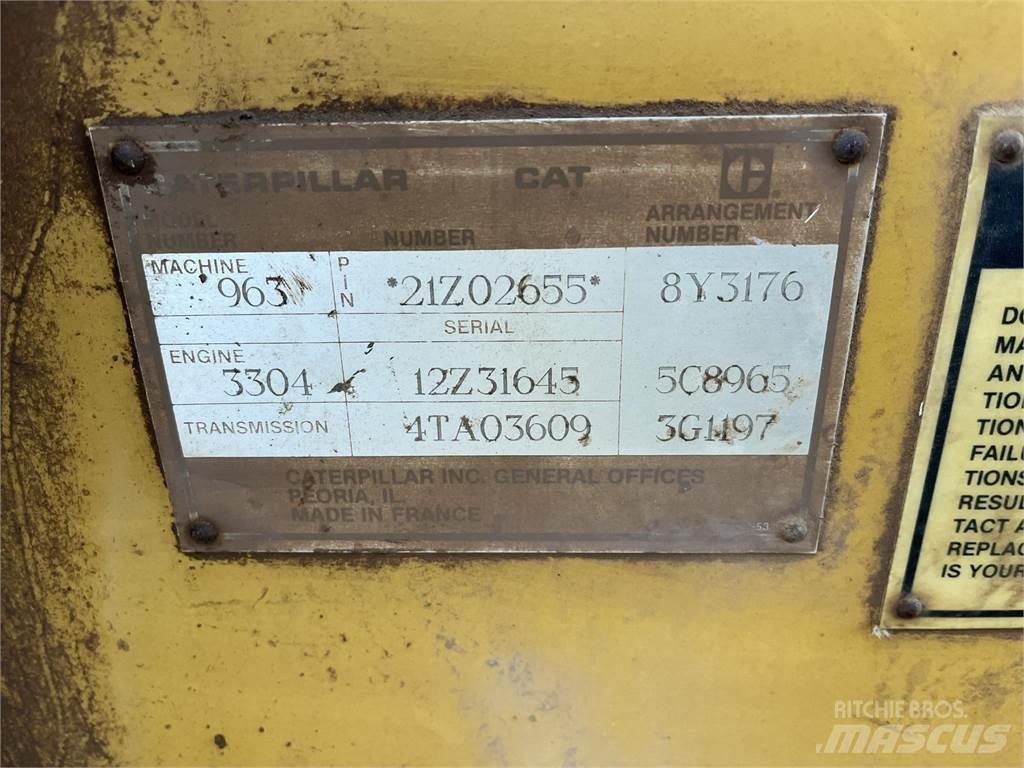 CAT 963 Utovarivači gusjeničari