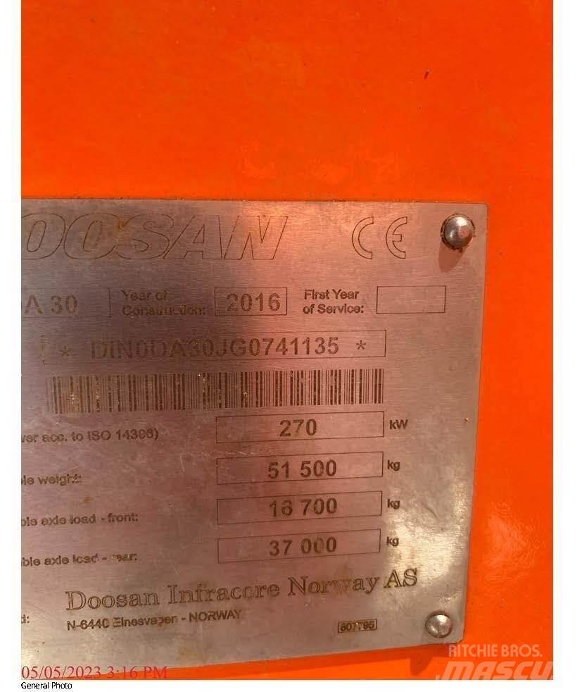 Doosan DA30 Zglobni demperi