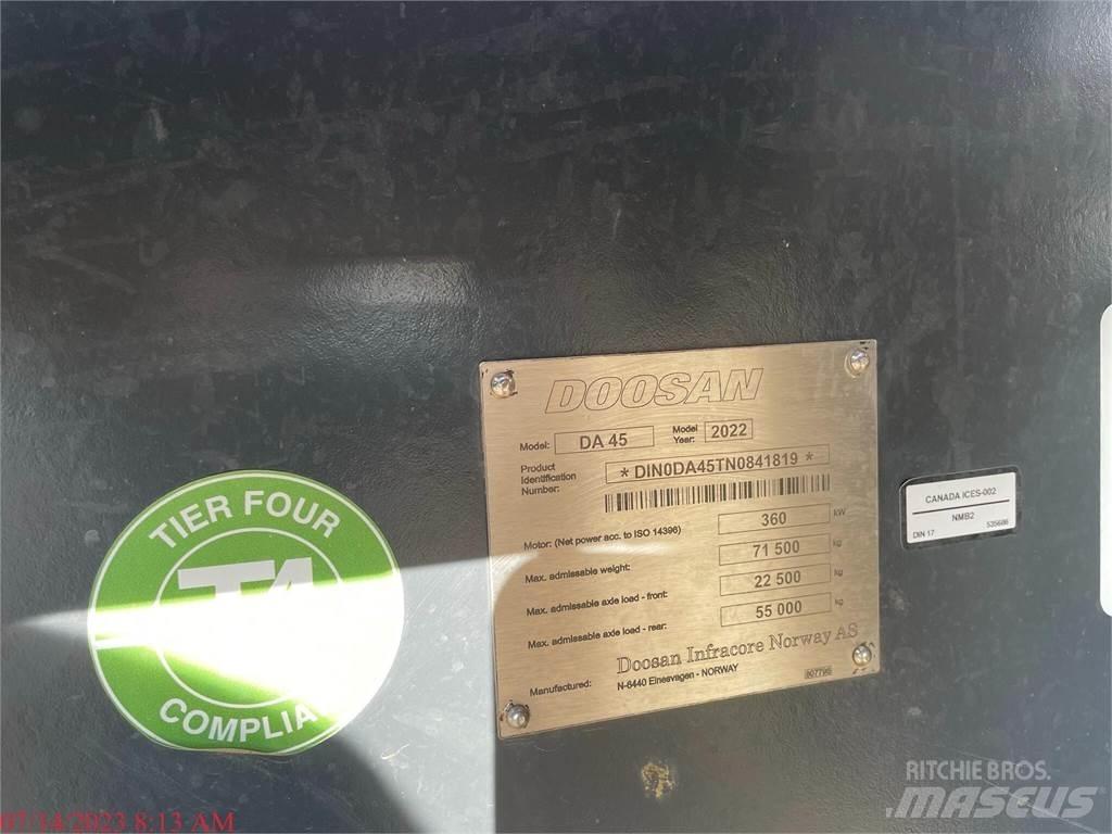 Doosan DA45-5 Zglobni demperi