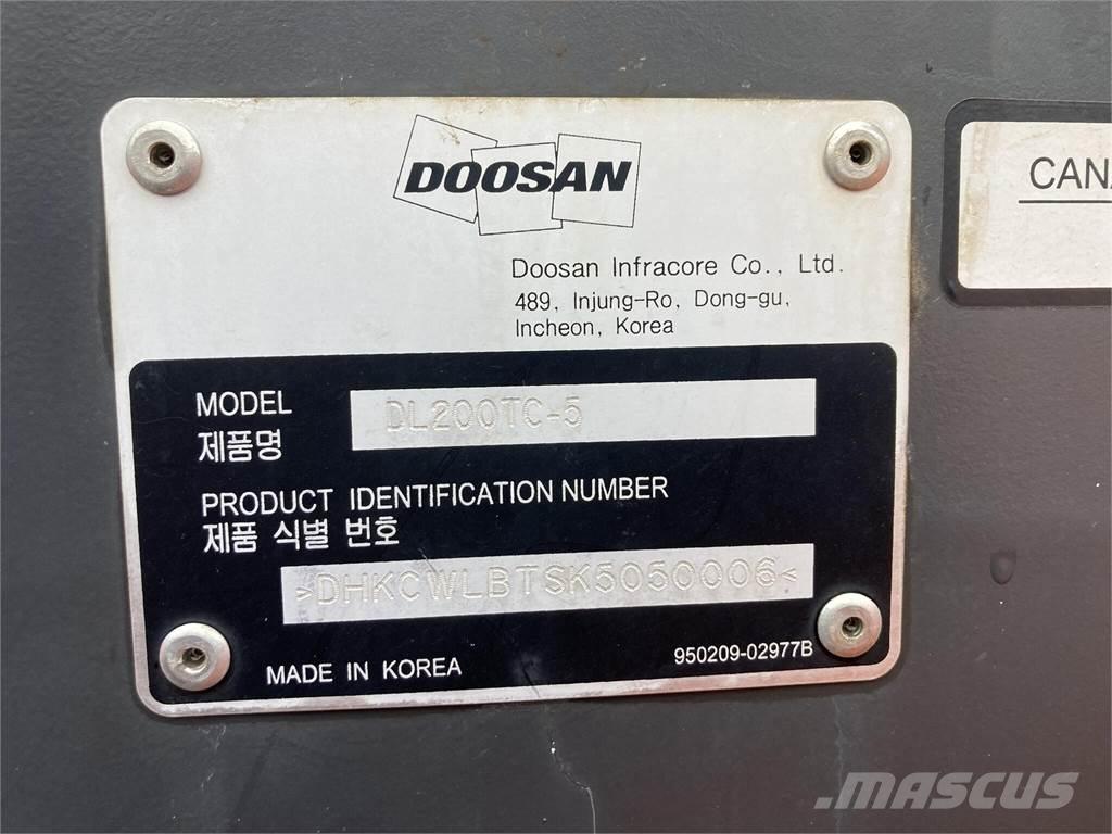 Doosan DL200TC-5 Utovarivači na kotačima