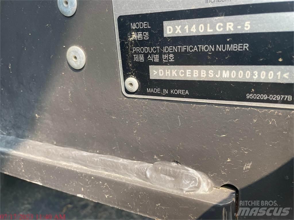 Doosan DX140 LC-5 Bageri gusjeničari