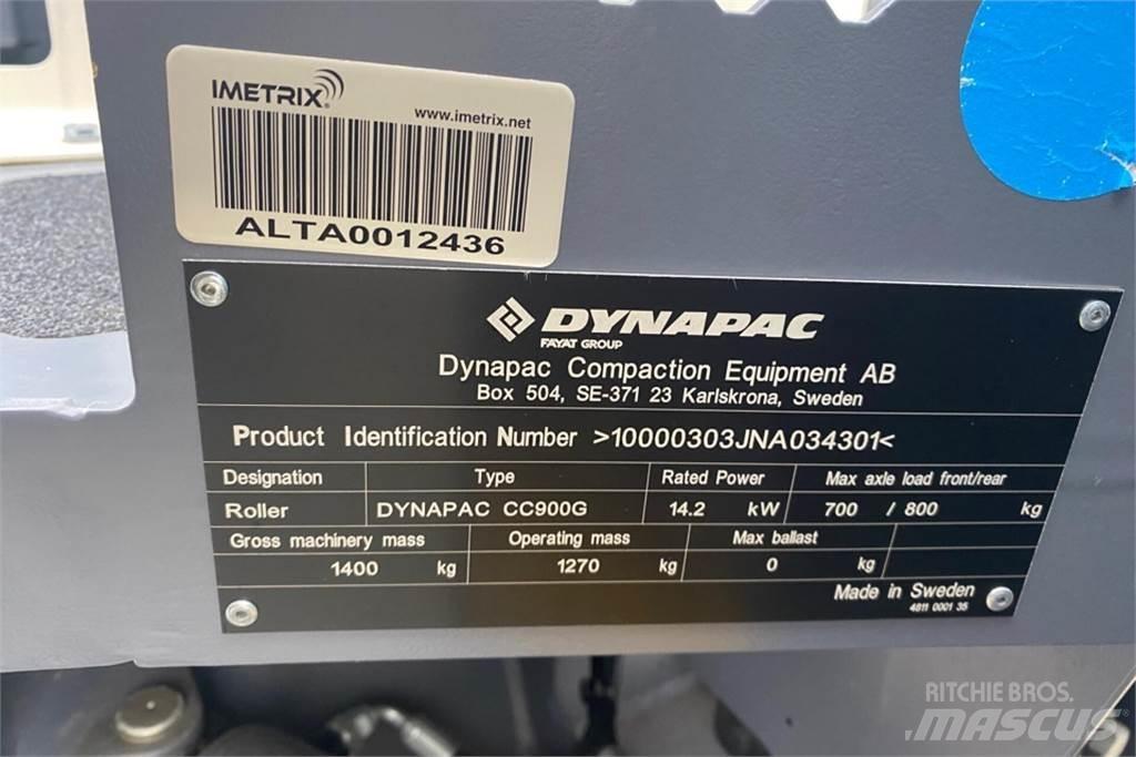 Dynapac CC900G Valjci sa dvojnim bubnjem