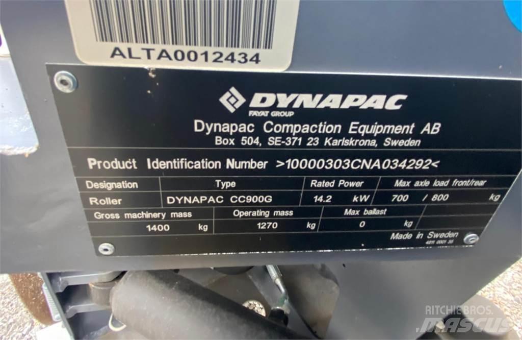 Dynapac CC900G Valjci sa dvojnim bubnjem