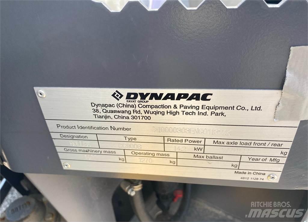 Dynapac CC900G Valjci sa dvojnim bubnjem