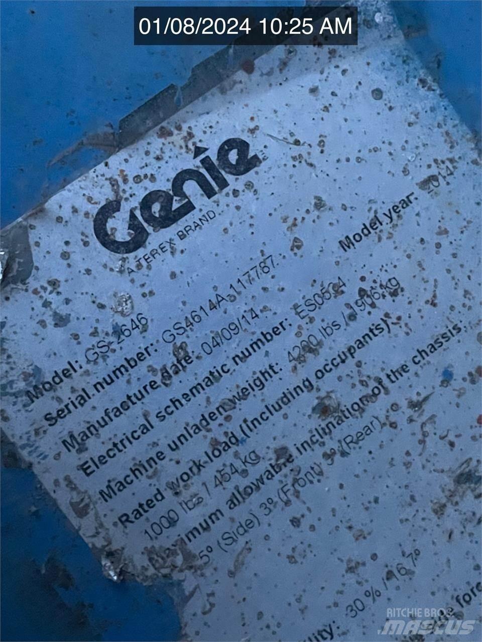Genie GS2646 Škaraste platforme
