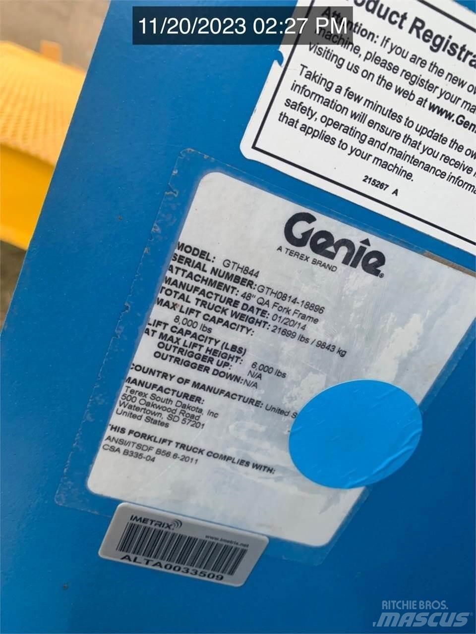 Genie GTH844 Teleskopski viličari