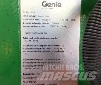 Genie S85 Teleskopske podizne platforme