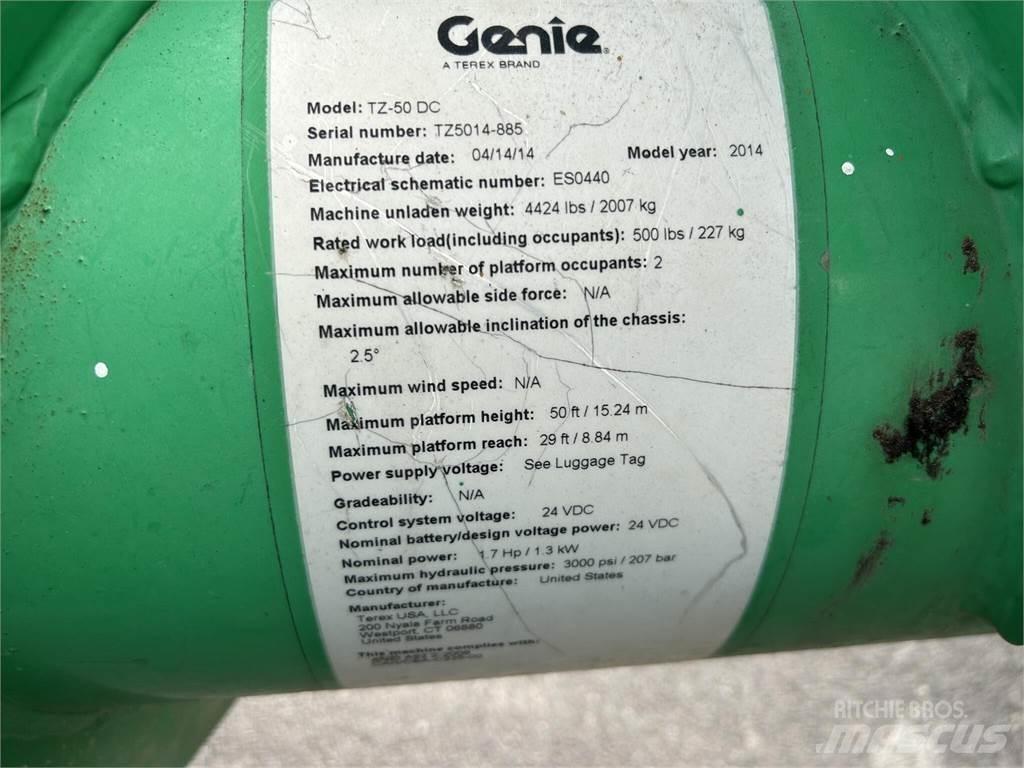 Genie TZ50 Vučne prikolice se podiznom košarom