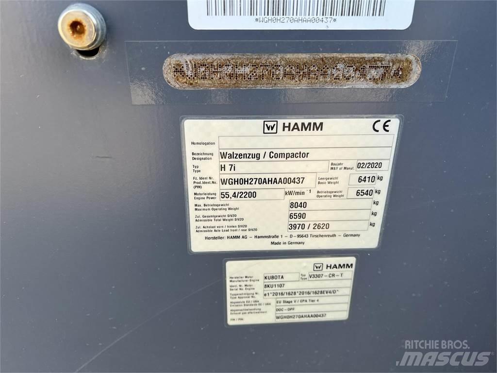 Hamm H7I Valjci sa dvojnim bubnjem