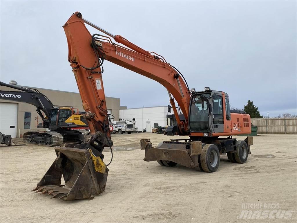 Hitachi ZX210W Bageri na kotačima