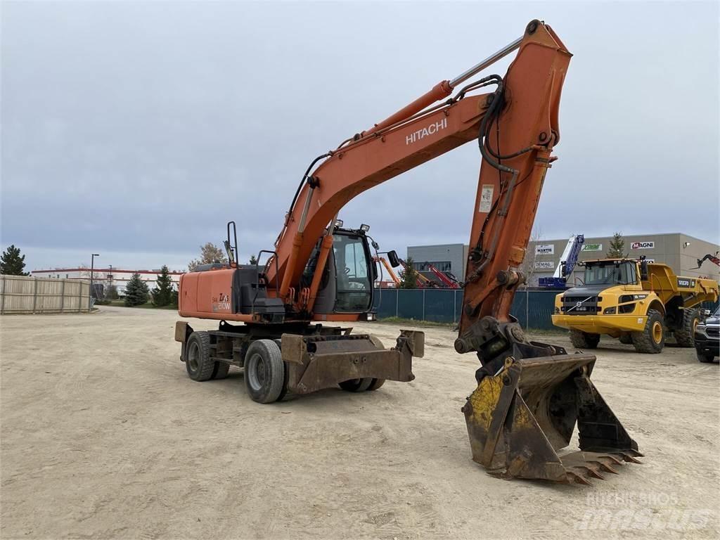 Hitachi ZX210W Bageri na kotačima
