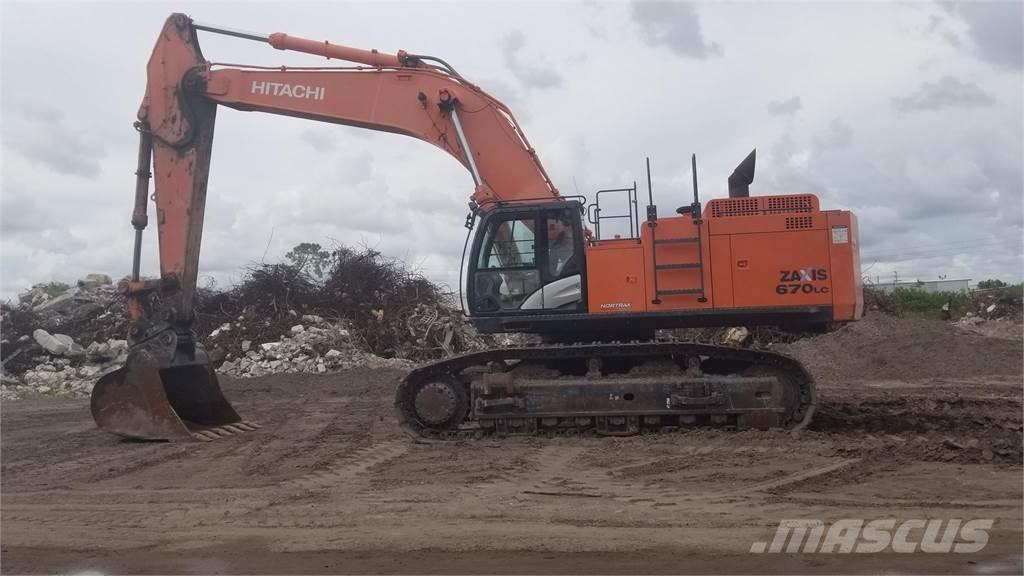 Hitachi ZX670 LC-5B Bageri gusjeničari