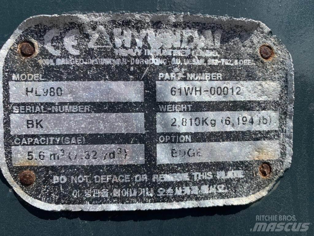 Hyundai HL980 Utovarivači na kotačima