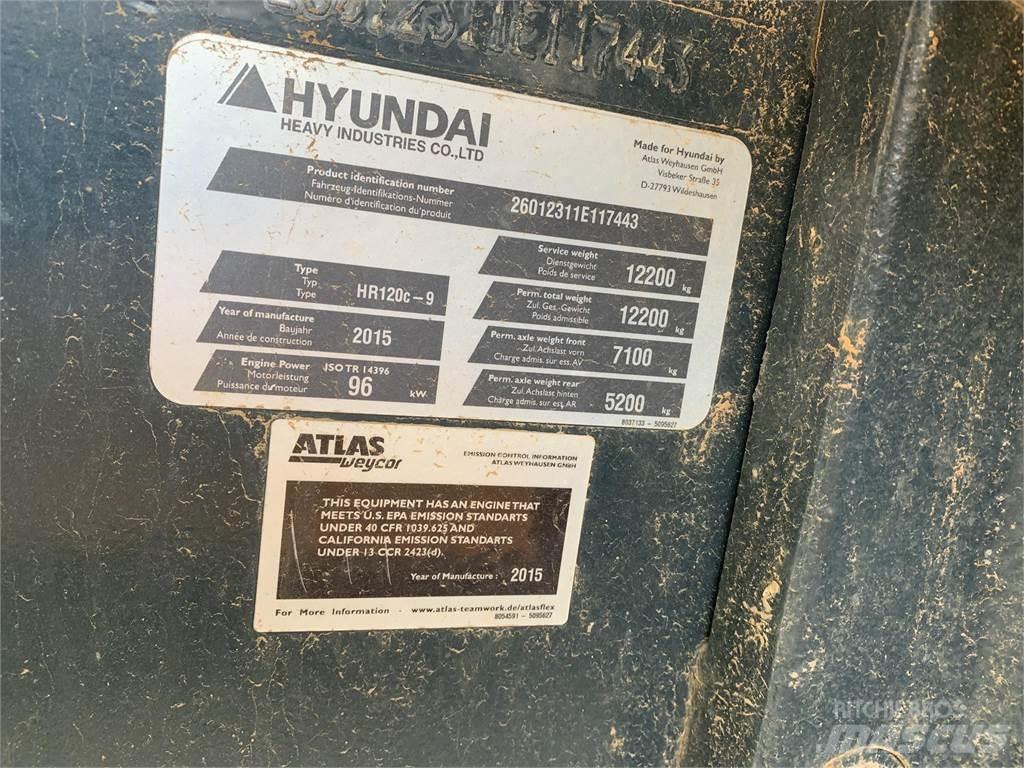 Hyundai HR120C-9 Valjci sa dvojnim bubnjem