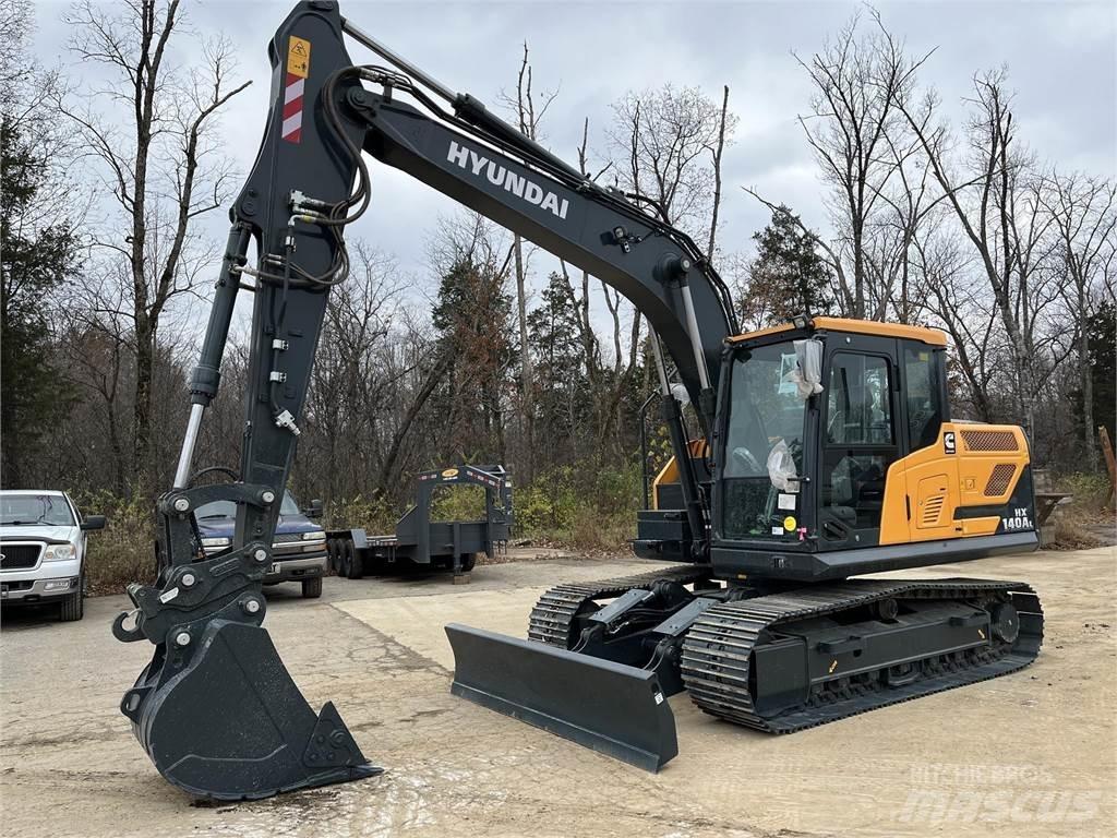 Hyundai HX140AL Bageri gusjeničari