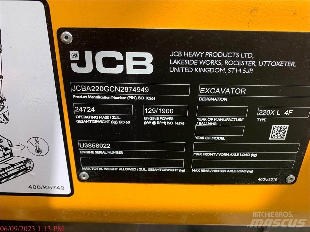 JCB 220X Bageri gusjeničari
