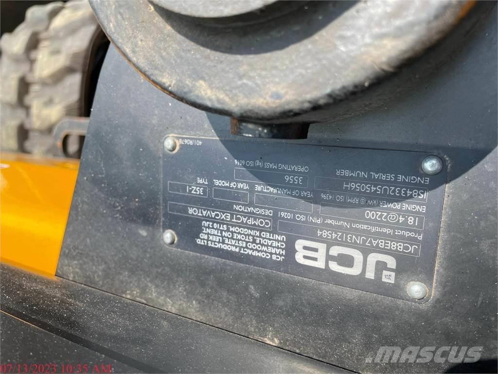 JCB 35Z-1 Mini bageri <7t