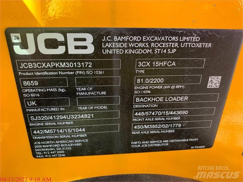 JCB 3CX15 SUPER Utovarni rovokopači