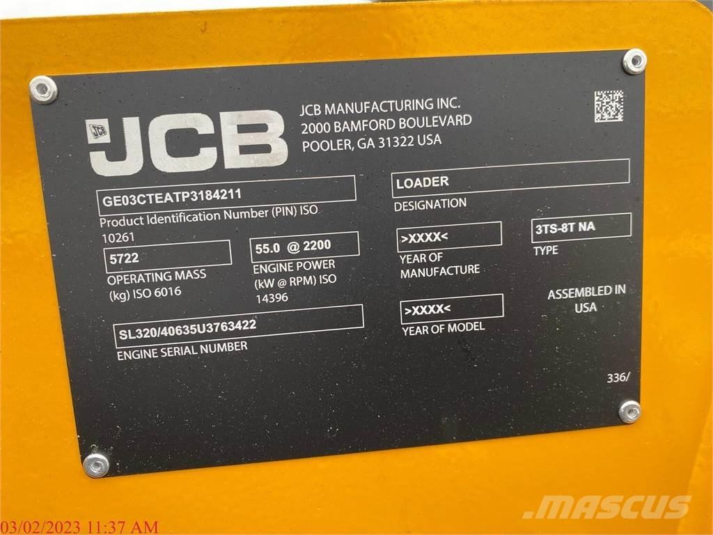 JCB 3TS-8T Skid steer mini utovarivači