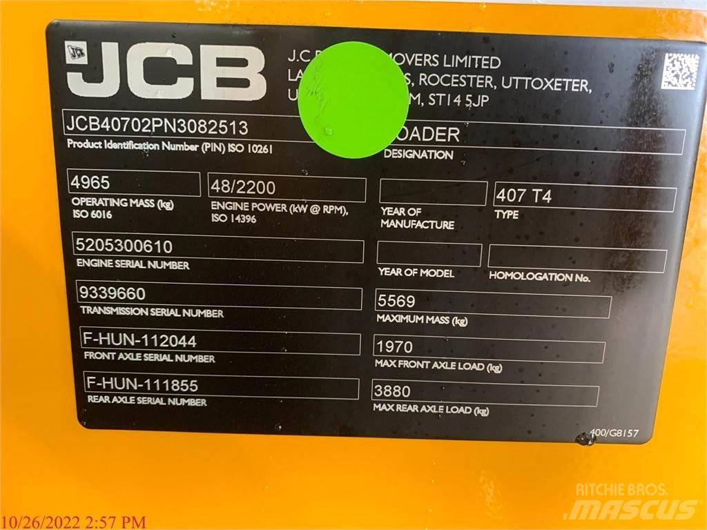 JCB 407B Utovarivači na kotačima